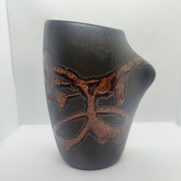 Vintage Mid Century Modern Laurentian Pottery Canada 12 OZ. Mug/Cup Textured - Picture 6 of 10